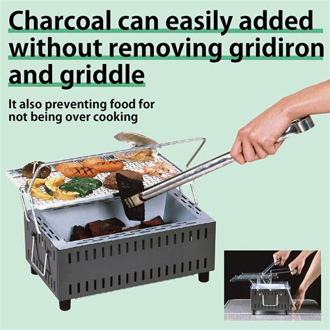 Samura Tabletop Portable Hibachi Charcoal Bbq Grill Made In Japan Deluxe Home Delight