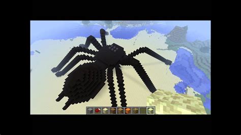 Minecraft Tarantula Statue Youtube