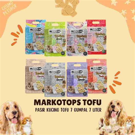 Jual Markotops Tofusoya Cat Litter Pasir Kucing Tofu Soya Kemasan