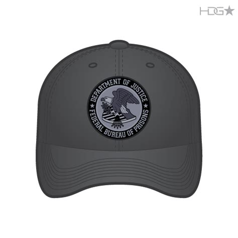 BOP Correctional Officer Grey FLEXFIT® Hat | HDG Tactical