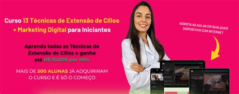 Curso de Extensão de Cílios Larissa Costa Escola para Esteticistas