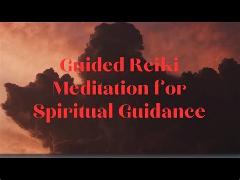 Guided Reiki Meditation For Spiritual Guidance YouTube