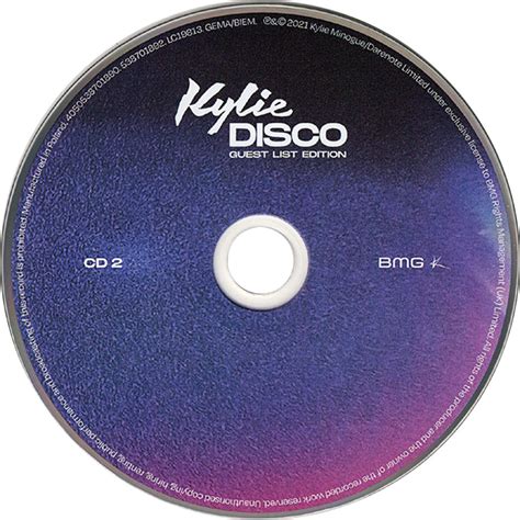 Car Tula Cd De Kylie Minogue Disco Guest List Edition Deluxe