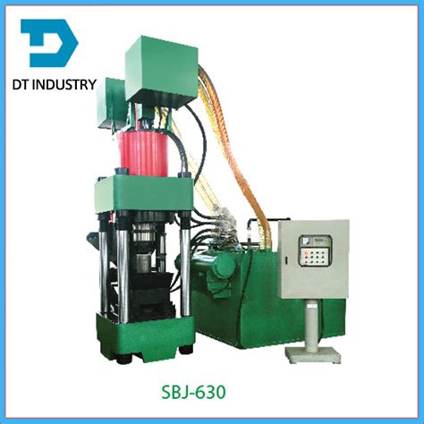 Sbj 630 Vertical Briquetting Press Machine Metal Scraps Recycling