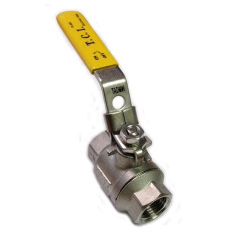 Type 316 Stainless Steel Ball Valve 3 4 Npt 2 Piece Full Port