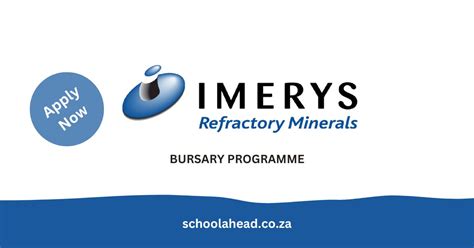 Imerys Refractory: Bursaries 2024 - SchoolAhead