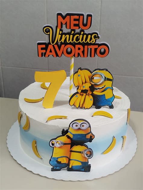 Arquivo De Corte Topo De Bolo Minion Meu Malvado Favorito Elo