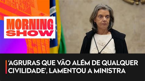 Cármen Lúcia recebe apoio de colegas após ofensas de Roberto Jefferson