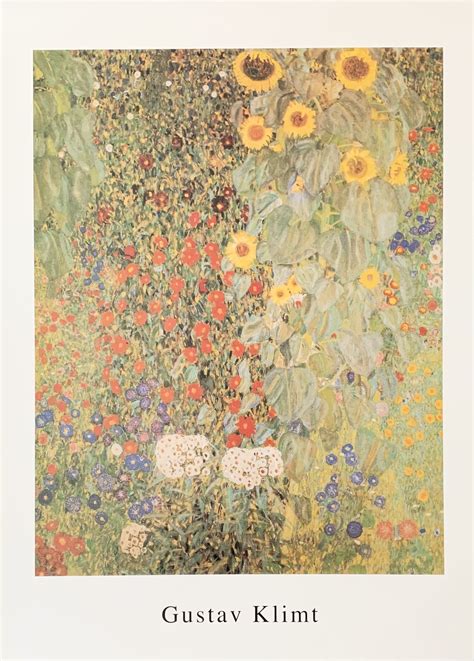 Gustav Klimt Giardino Di Campagna Poster Kunstdruck Bei Germanposters De