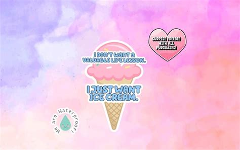 I Don T Want A Valuable Life Lesson I Want Ice Cream Bluey Etsy