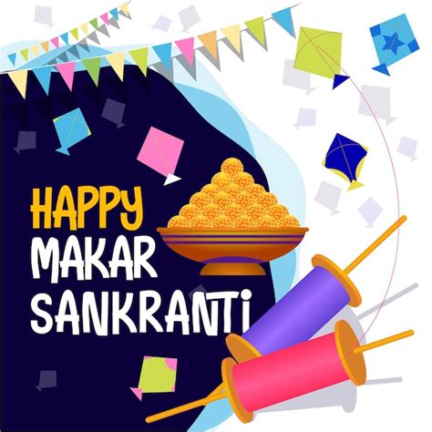 Feliz Celebraci N De Makar Sankranti Con El Festival De Las Cometas