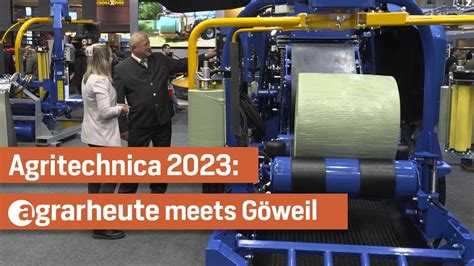 Göweil mit Neuheiten auf der Agritechnica 2023 YouTube