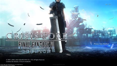 Review Crisis Core Final Fantasy Vii Reunion Reunian Dengan Muka