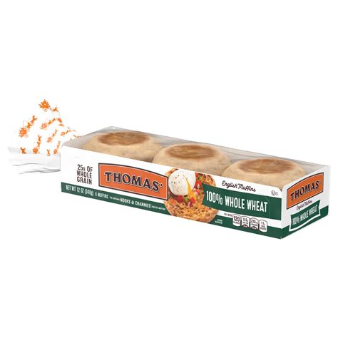 Thomas Better Start English Muffins Multi Grain Light Ct 60 Off