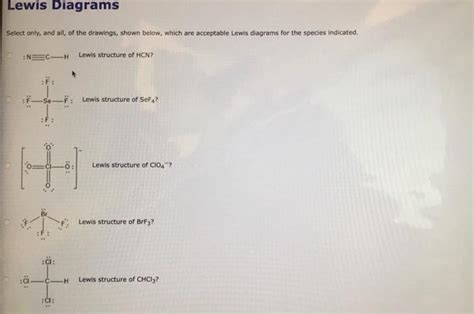 Solved Lewis Dot Diagrams -- Diatomic Molecules and Ions Use | Chegg.com