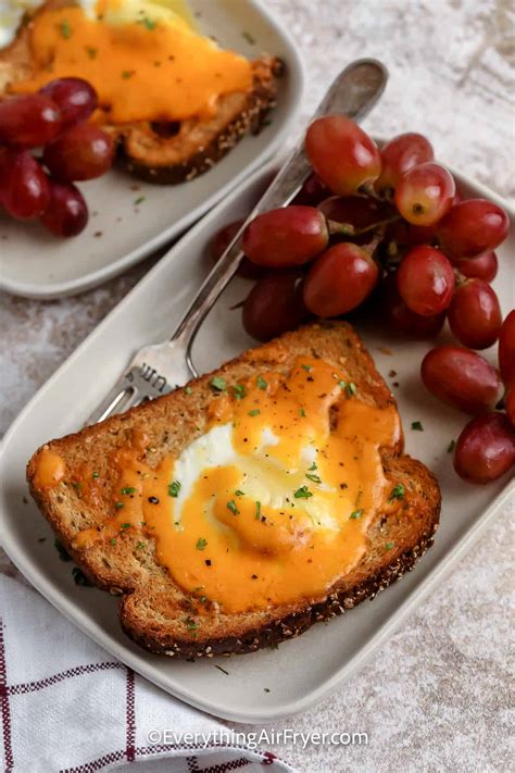 Air Fryer Eggs In A Hole Everything Air Fryer And More