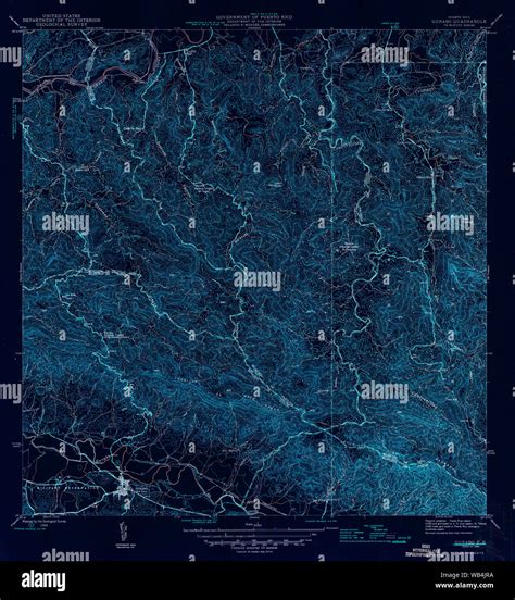 Usgs Topo Mapa Puerto Rico Gurabo Pr 30000 1946 362430 Restauración
