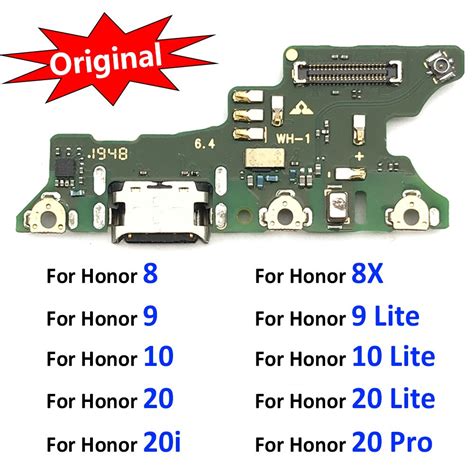 Placa De Conector De Puerto De Carga Usb Con Micr Fono Cable Flexible