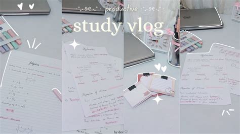 Study Vlog Being Productive Completing My To Do List Lots