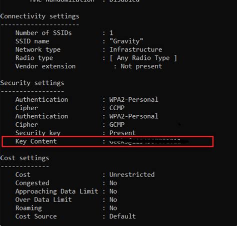 How To Find The Wi Fi Password Using Cmd In Windows