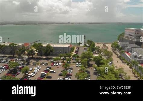 San Juan, Puerto Rico Aerial view of Old San Juan, Puerto Rico Stock ...