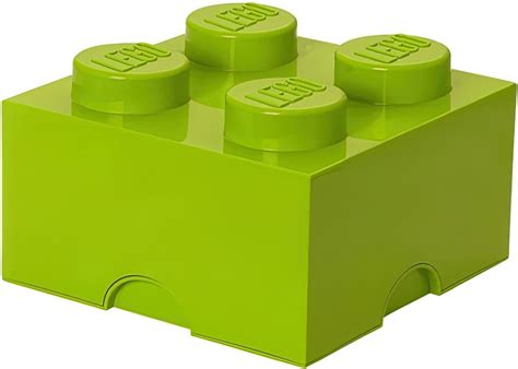 LEGO Klocek Brick 4 Jasnozielony 40031220 Pojemnik Na Niskie Ceny I