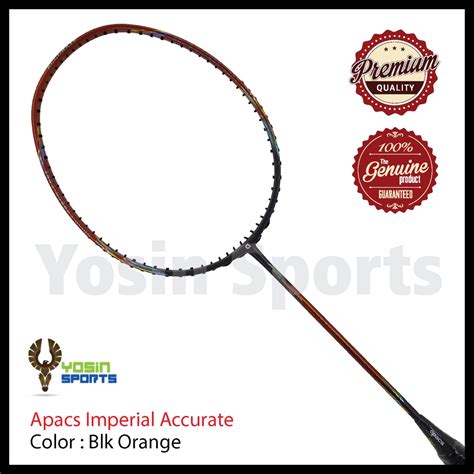 Apacs Imperial Accurate Badminton Racket Free String Grip Shopee