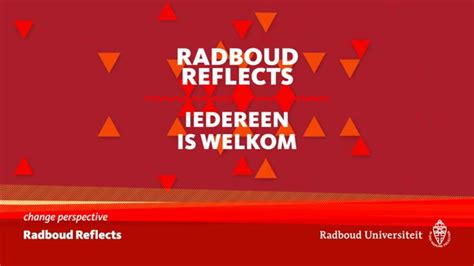 Radboud Reflects Youtube