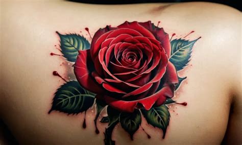 Bleeding Rose Tattoo Meaning A Comprehensive Guide Christian Website