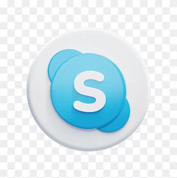 Logotipo D Do Skype Png Pngwing