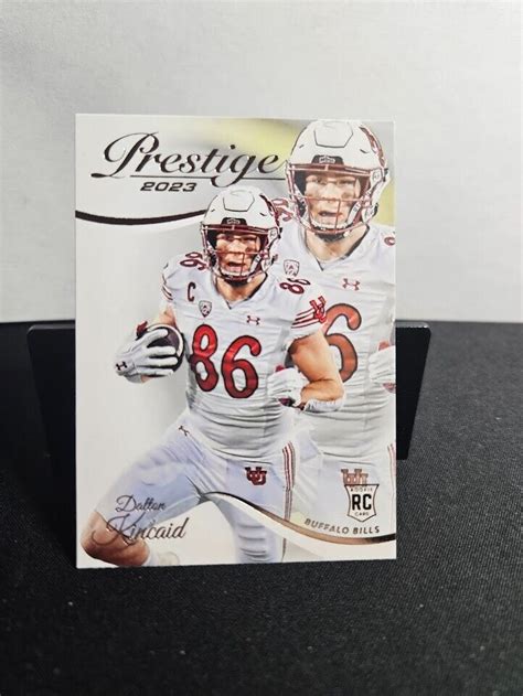 Panini Prestige Dalton Kincaid Rookie Bills Rc Ebay