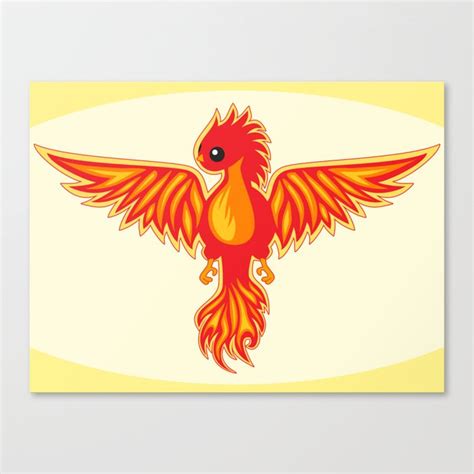 Phoenix Canvas Print by Mstiv | Society6