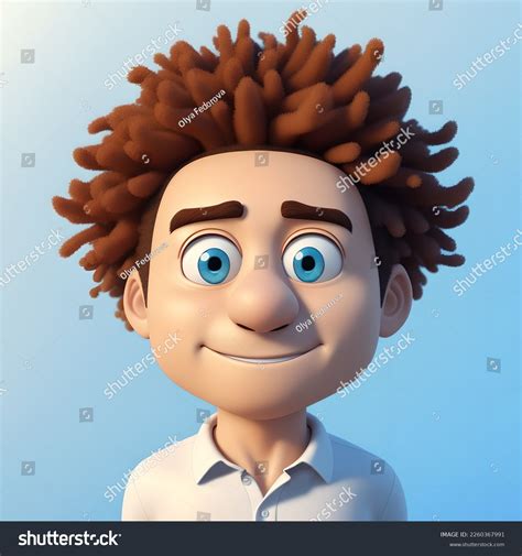 3d Render Illustration Funny Cartoon Character Stock Illustration