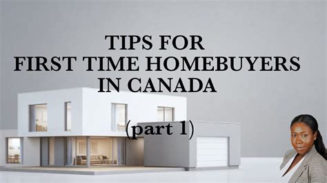 Buying A House In Canada First Time Home Buyer Tips Pt 1 Ogonna Ezepue Youtube