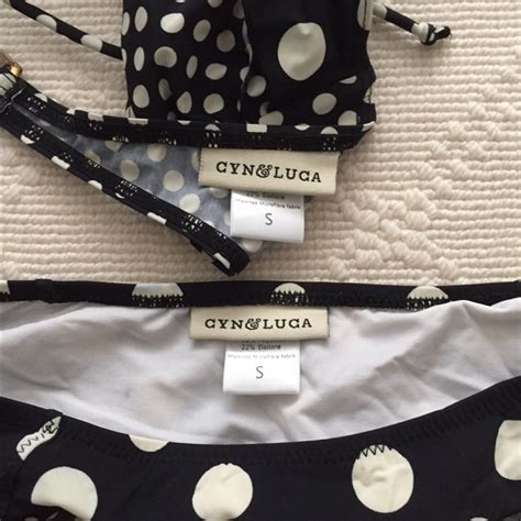 Cyn Luca Swim Cyn And Luca Dot Bikini Small Poshmark