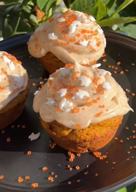 Pumpkin Spice Cupcakes Recipe Are Great For Halloween Or For A