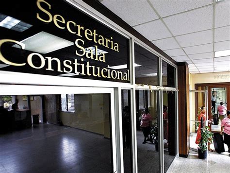 Sala Constitucional De La Corte Suprema De Justicia Declara