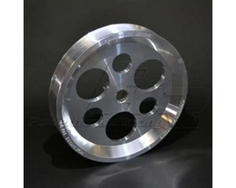 Powerhouse Racing Billet Aluminum Power Steering Pump Pulley Polished