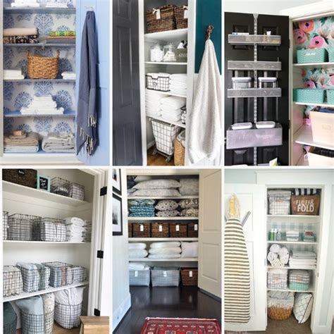 How To Organize A Linen Closet Maximize Space A Pretty Fix Atelier