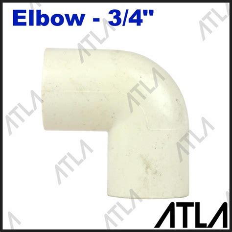 Jual Elbow Pipa Pvc Putih Knee Keni L Sambungan Lurus Inch