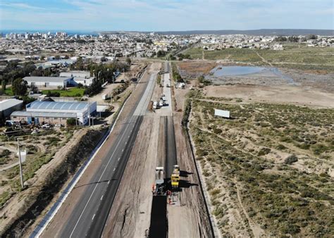 Chubut avanza obra de la ruta nacional 3 autovía Trelew Madryn