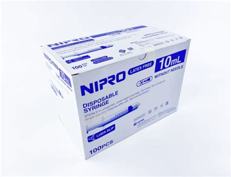 Disposable Syringe Ml Sterile Nipro Ttk Science