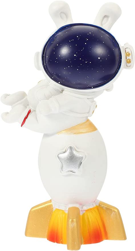 Luozzy Figuritas De Astronauta Adorno De Computadora Juguetes De