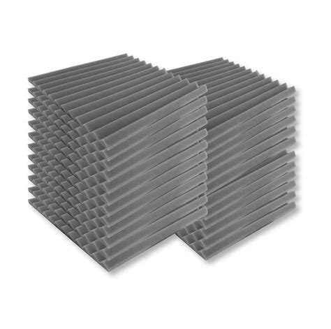 Buy SK Studio 24 PACK Acoustic Foam Wedge Tiles Panels Soundproofing