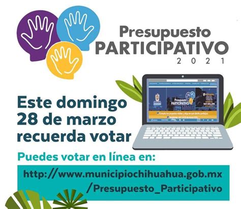 Se espera participación de más de 175 mil chihuahuenses en Presupuesto