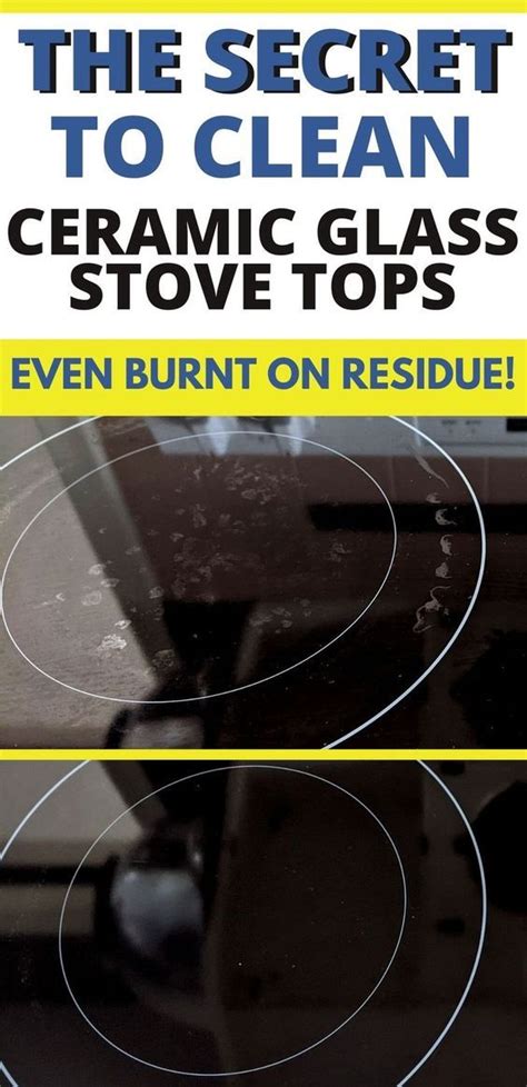 How To Remove Cloudiness From Glass Top Stove Homemade Cleaning Solutions Cleaning Hacks