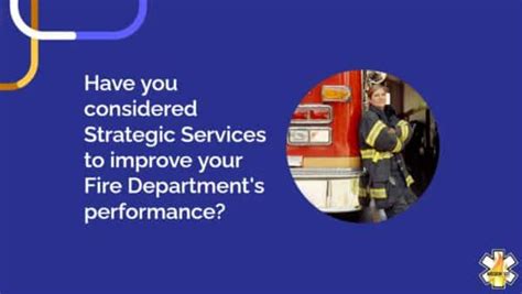 Fire Department Strategic Plan Missioncit