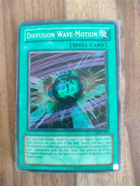 Yu Gi Oh Diffusion Wave Motion Mfc 107 Kaufen Auf Ricardo