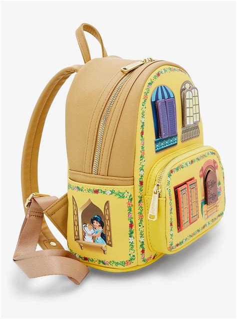 Boxlunch Loungefly Disney Princesses Floral Balconies Mini Backpack