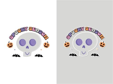 Premium Vector Halloween Spooky Season Sublimation Craft Design